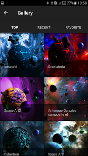 Download Asteroids 3D live wallpaper